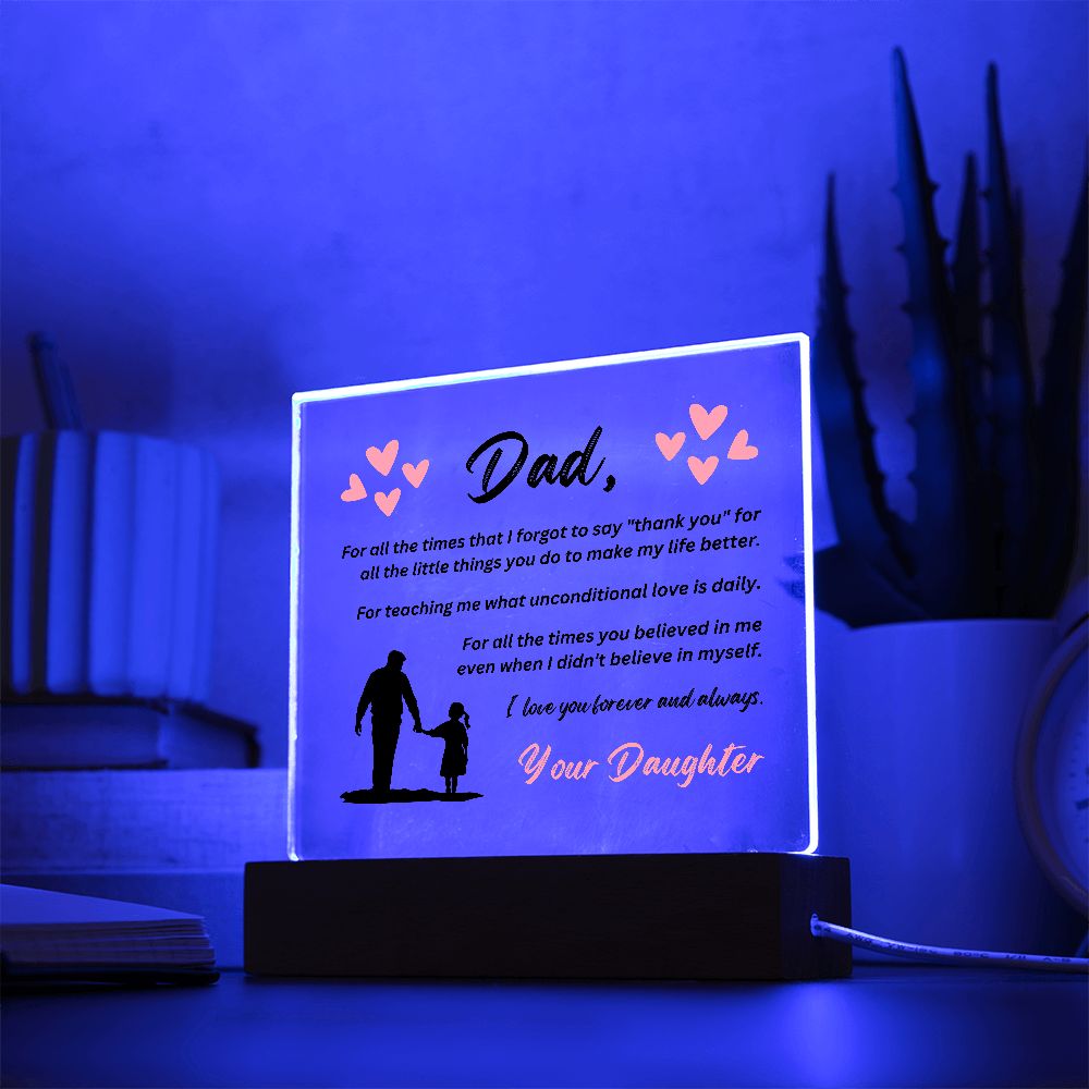 Dad -For all the times