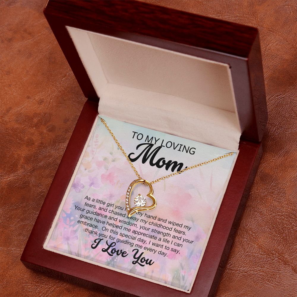 Mom - As a little girl you held my hand