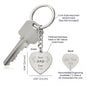 Daddy Gift From Daughter, Personalized Keychain, Grateful Fun Boutique