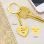 Daddy Gift From Daughter, Personalized Keychain, Grateful Fun Boutique