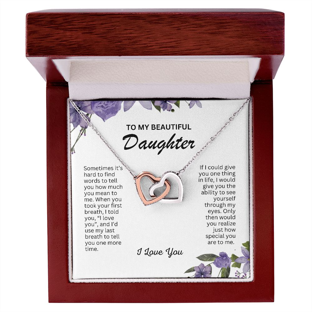 Daughter - Sometimes it's hard to find the words
