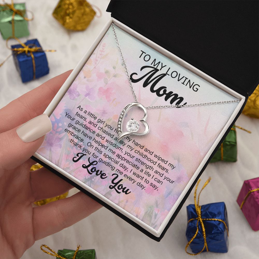 Mom - As a little girl you held my hand
