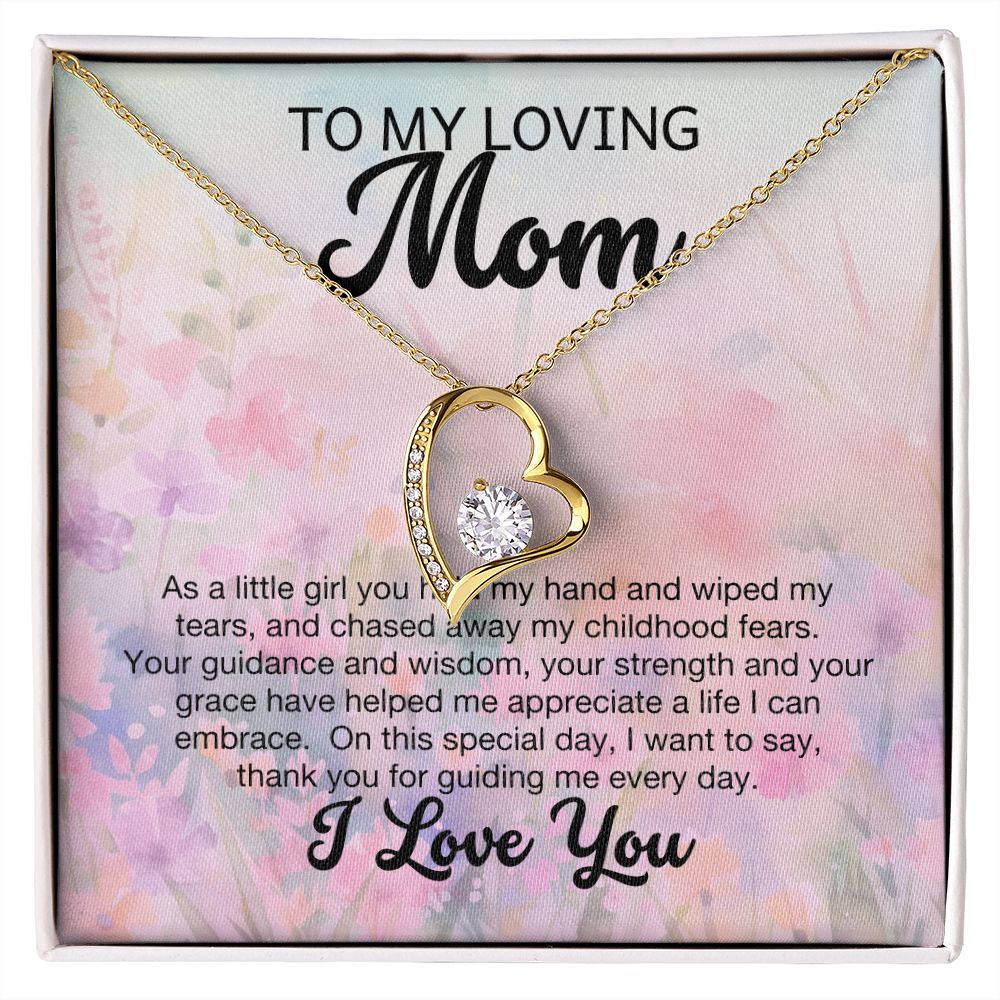 Mom - As a little girl you held my hand