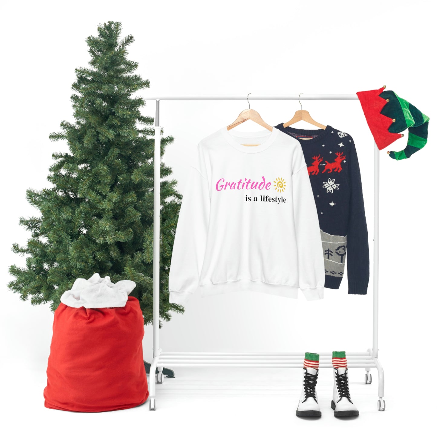 Gratitude is a Lifestyle - Unisex Heavy Blend™ Crewneck Sweatshirt