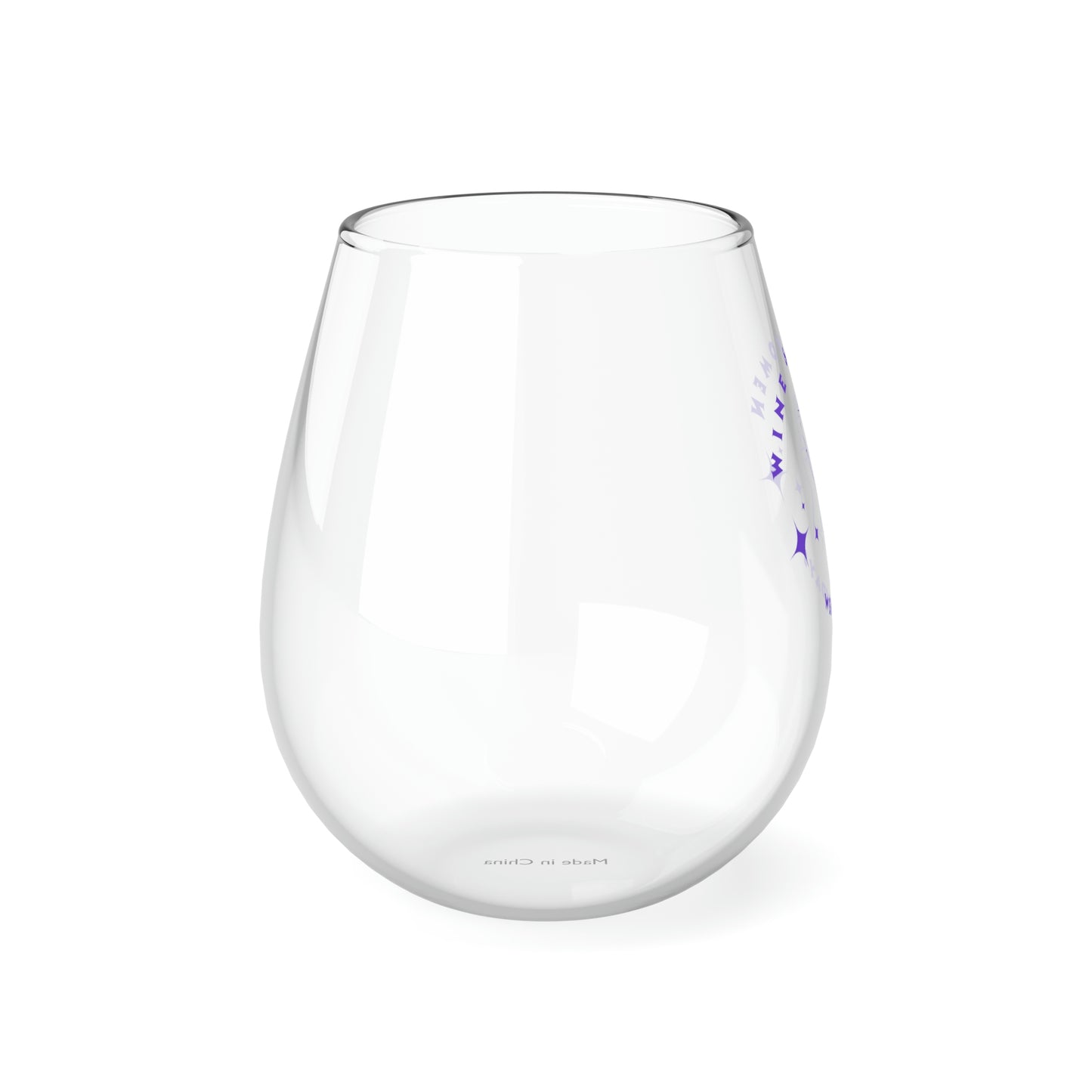 SPECIAL REQUEST ORDER: Wine and Women Wednesdays - Stemless Wine Glass, 11.75oz