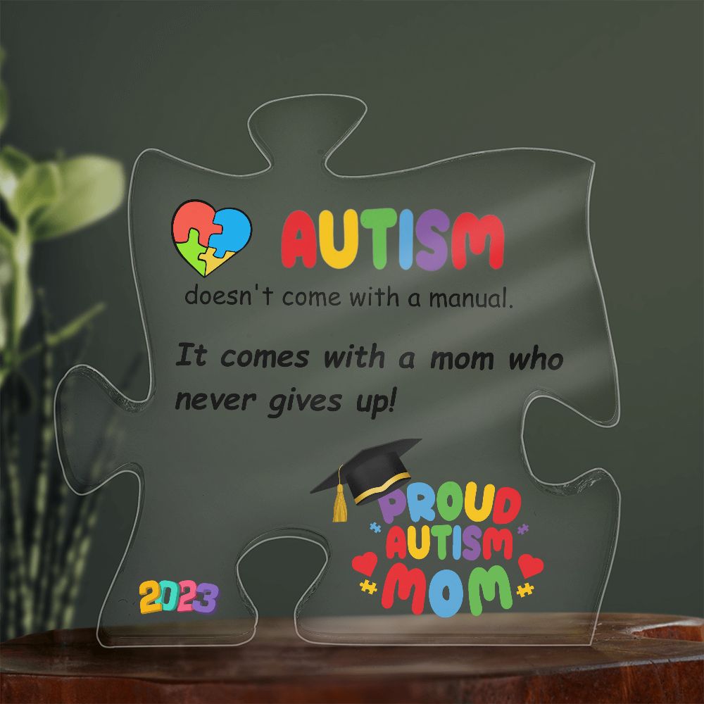 SPECIAL REQUEST ORDER: Graduation - Proud Autism Mom