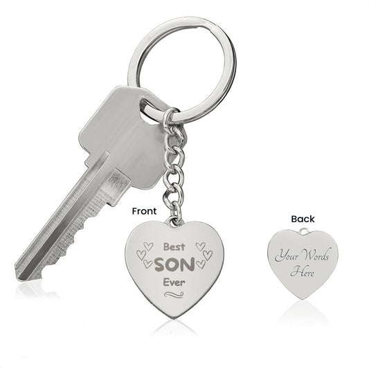 Son - Best Son Ever with (optional) Your Engraved Message